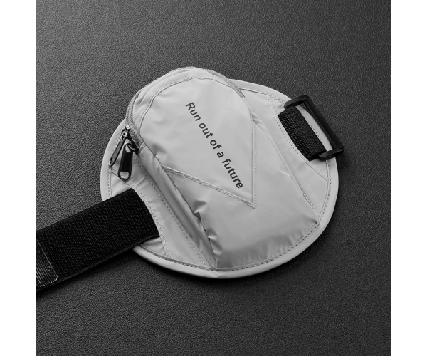 Individuelles Logo Atmungsaktiv Wasserdicht Reflektierendes Polyester Unisex Sportzubehör Handy Fitness Armtasche für Outdoor - foto 4 - photo №1