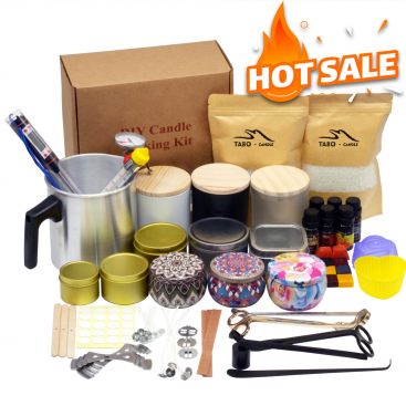 Heißer Verkauf Großhandel Komplette Kunst- und Handwerkswerkzeuge Einschließlich Kerzengläser Custom DIY Candle Making Kit Supplies - foto Nr. 1