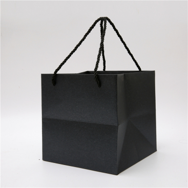 Customized logo black packaging folding corrugated box clothing shopping boxes gift box with logo - photo Nr. 1