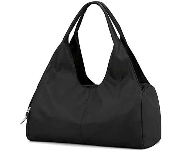 Duffel Bag Gym Totes with Dry Wet Pocket and Shoe Compartment for Men and Women, black, l, - photo Nr. 1