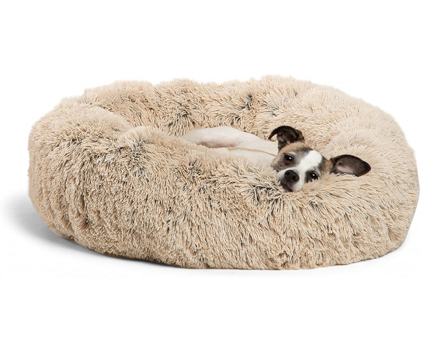 Best Friends by Sheri The Original Calming Donut Cat and Dog Bed in Shag or Lux Fur, Machine Washable, High Bolster, Multiple Sizes S-XL - photo Nr. 1
