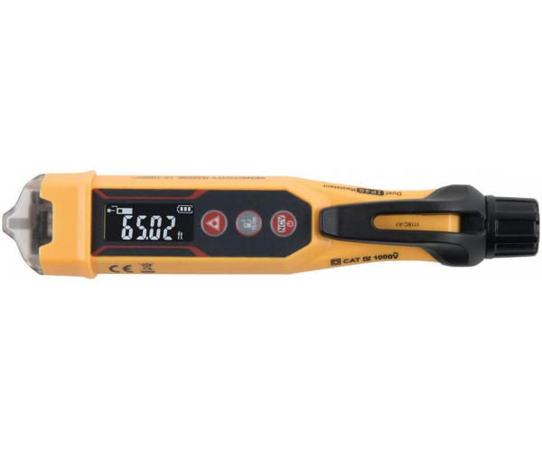 Klein Tools - NCVT6 NCVT-6 Voltage Tester, Non-Contact Dual Range Voltage Tester Pen with Integrated Laser Distance Meter - photo 1 - photo №1