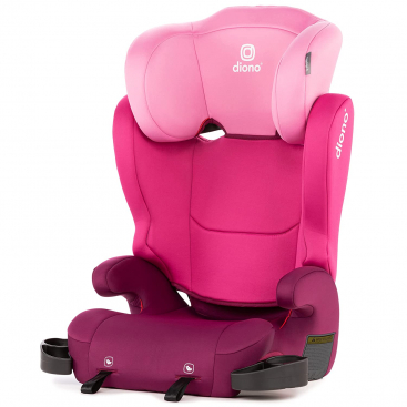 Diono Cambria 2 Latch, 2-in-1 Belt Positioning Booster Seat, High-Back to Backless Booster XL Space & Room to Grow, 8 Years 1 Booster Seat, Pink - photo Nr. 1