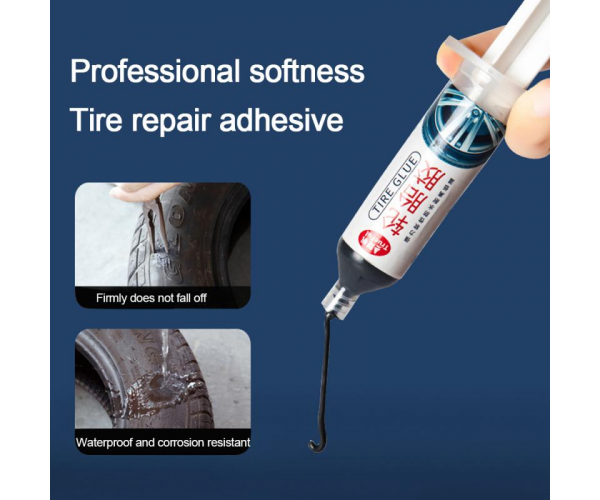 NEW Car Motorcycle Repair Tool Motorcycle Tire Damage Repair Tire Strong Glue Auto Car Tire Rubber Repair Special Glue for Auto - photo 3 - photo №1