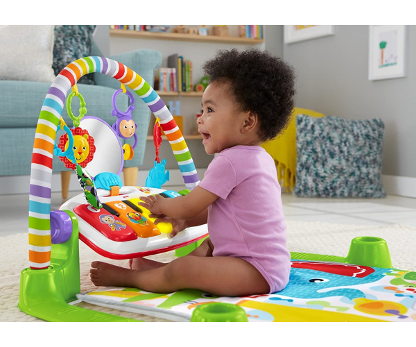 Fisher-Price Deluxe Kick 'n Play Piano Gym, Green, Gender Neutral (Frustration Free Packaging) - photo 7 - photo №1
