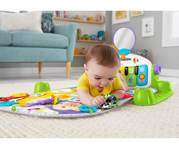 Fisher-Price Deluxe Kick 'n Play Piano Gym, Green, Gender Neutral (Frustration Free Packaging) - photo 3 - photo №1