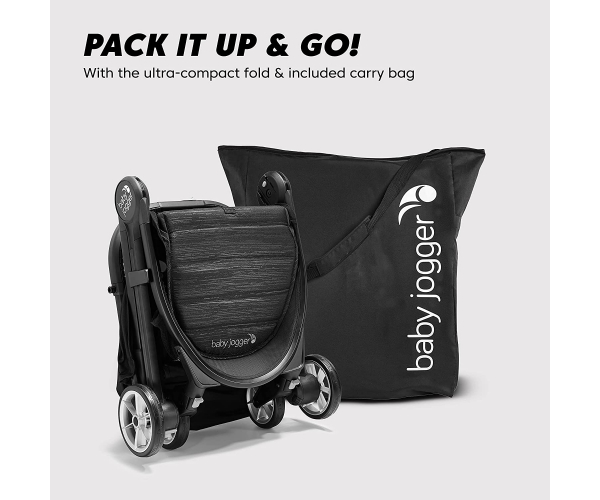 Baby Jogger City Tour 2 Ultra-Compact Travel Stroller, Seacrest - photo 7 - photo №1