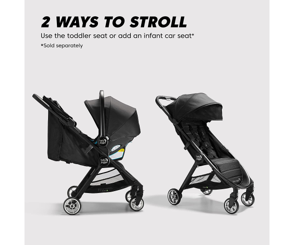 Baby Jogger City Tour 2 Ultra-Compact Travel Stroller, Seacrest - photo 8 - photo №1