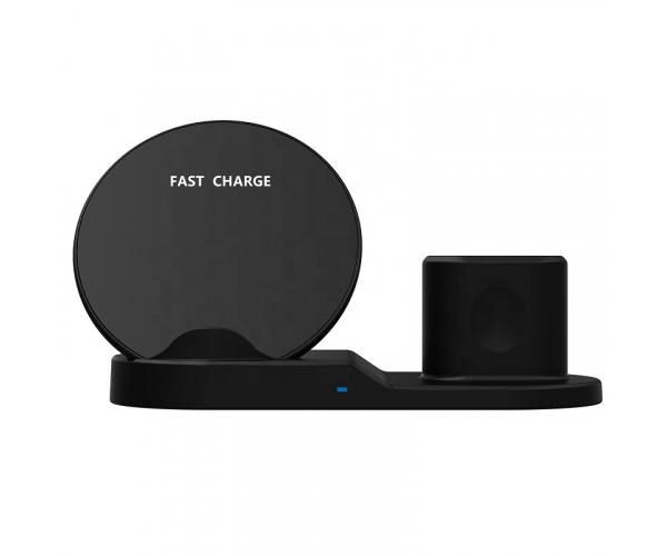 Compatible 3 in 1 Fast Wireless Charger - photo Nr. 1