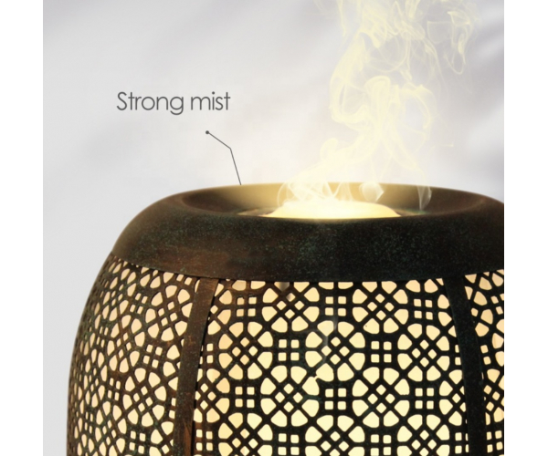 Hot sale new design iron music 500ml bluetooth aroma diffuser with essential oil - photo 1 - photo №1